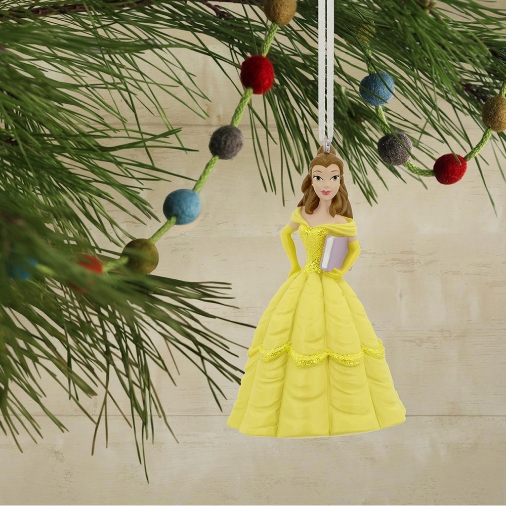 Disney x Hallmark Yellow Princess Belle Ornament